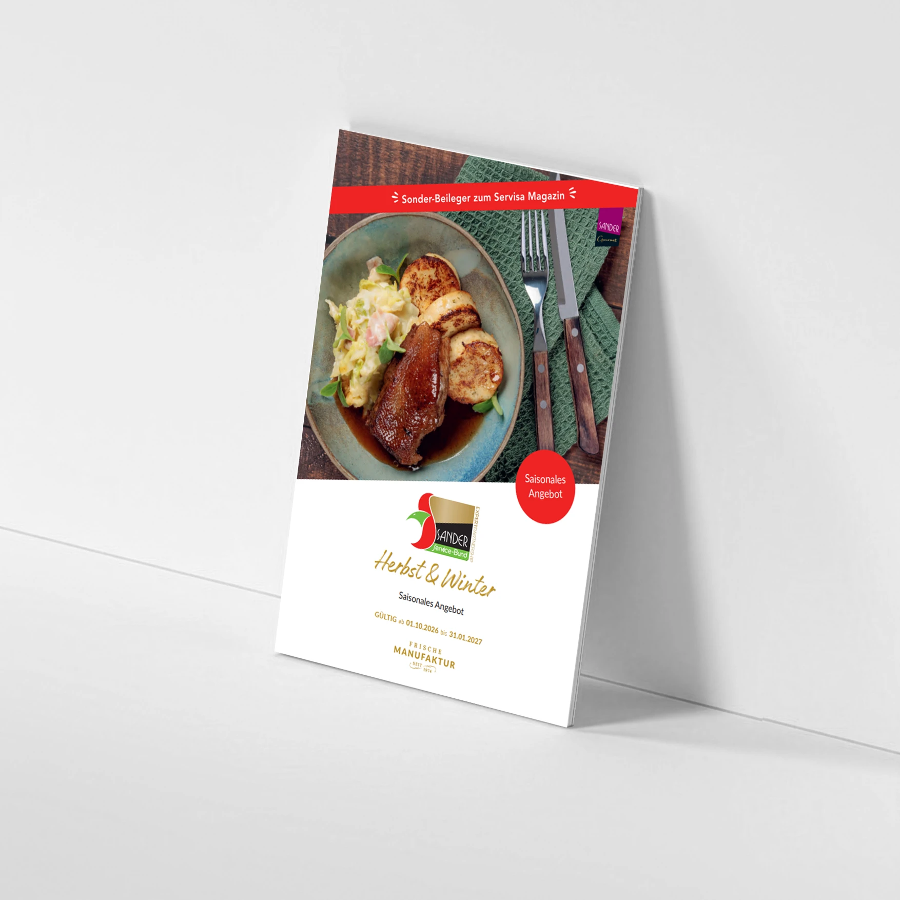 Ob für das tägliche Menü, festliche Buffets oder das Weihnachtsgeschäft – die ausgewählten Spezialitäten im Angebot „Herbst & Winter 2026/2027“ sorgen für abwechslungsreiche Speisekarten und kulinarische Höhepunkte in der kalten Jahreszeit. Ob für das tägliche Menü, festliche Buffets oder das Weihnachtsgeschäft – die ausgewählten Spezialitäten im Angebot „Herbst & Winter 2026/2027“ sorgen für abwechslungsreiche Speisekarten und kulinarische Höhepunkte in der kalten Jahreszeit.